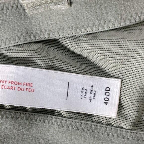 R Line Lina Sage Green Lace Lined Bralette 40DD - Picture 8 of 11